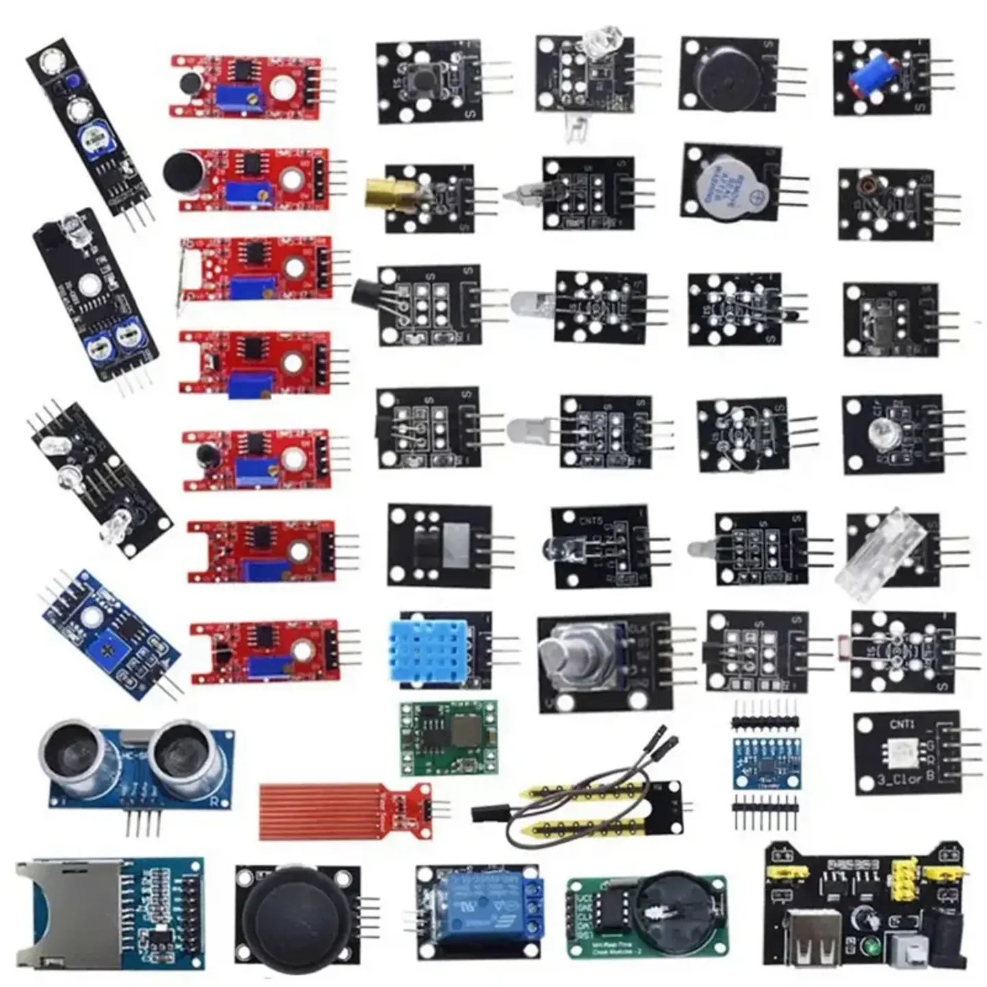 Arduino Sensor Starter Kit – Up to 45 Modules 1