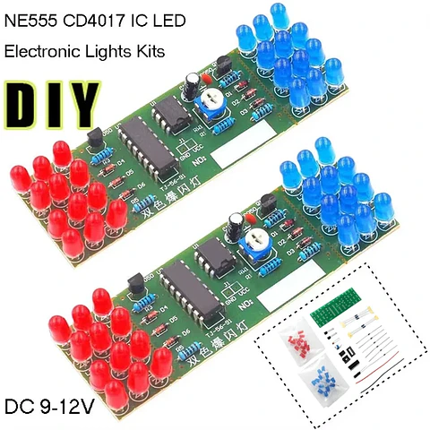DIY LED Strobe Kit – NE555 Soldering Practice