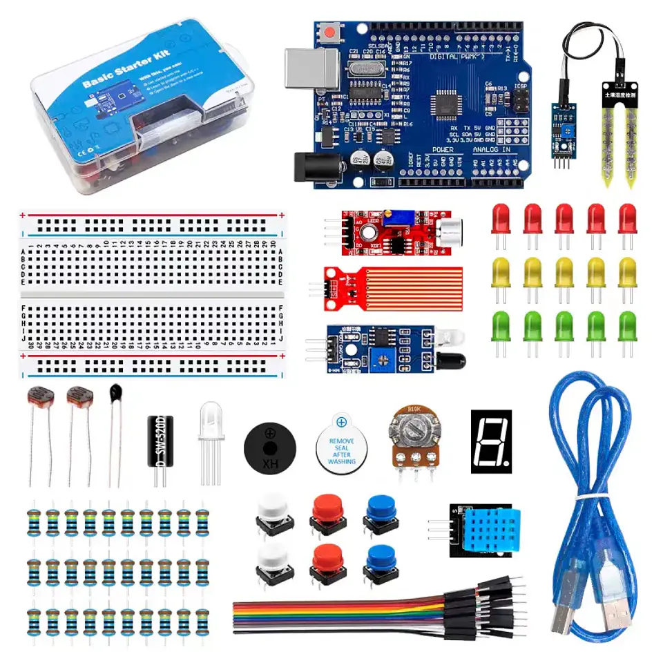 Arduino Breadboard Starter Kit – 400 Tie-Points 1