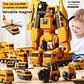 Magnetic Engineering Vehicle Set – Transforms to Robot - thumbnail 11