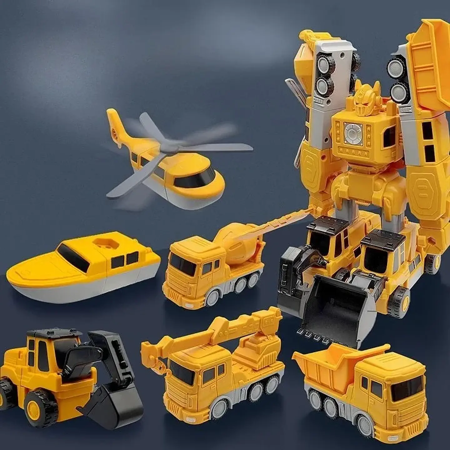 Magnetic Engineering Vehicle Set – Transforms to Robot 15