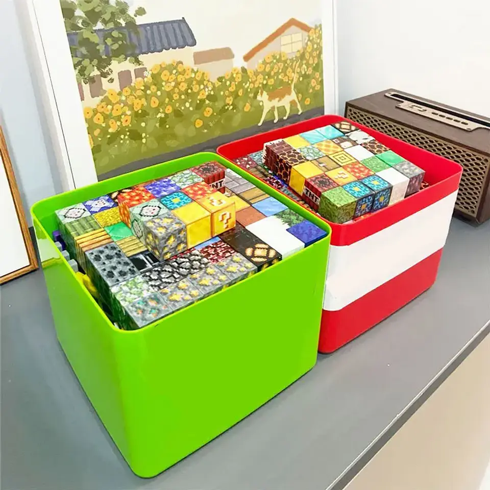 Magnetic Block World Set – Montessori Sensory 3