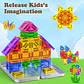 Mini Magnetic Building Block Set – Travel Size - thumbnail 4