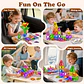 Mini Magnetic Building Block Set – Travel Size - thumbnail 5