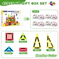 Mini Magnetic Building Block Set – Travel Size - thumbnail 7