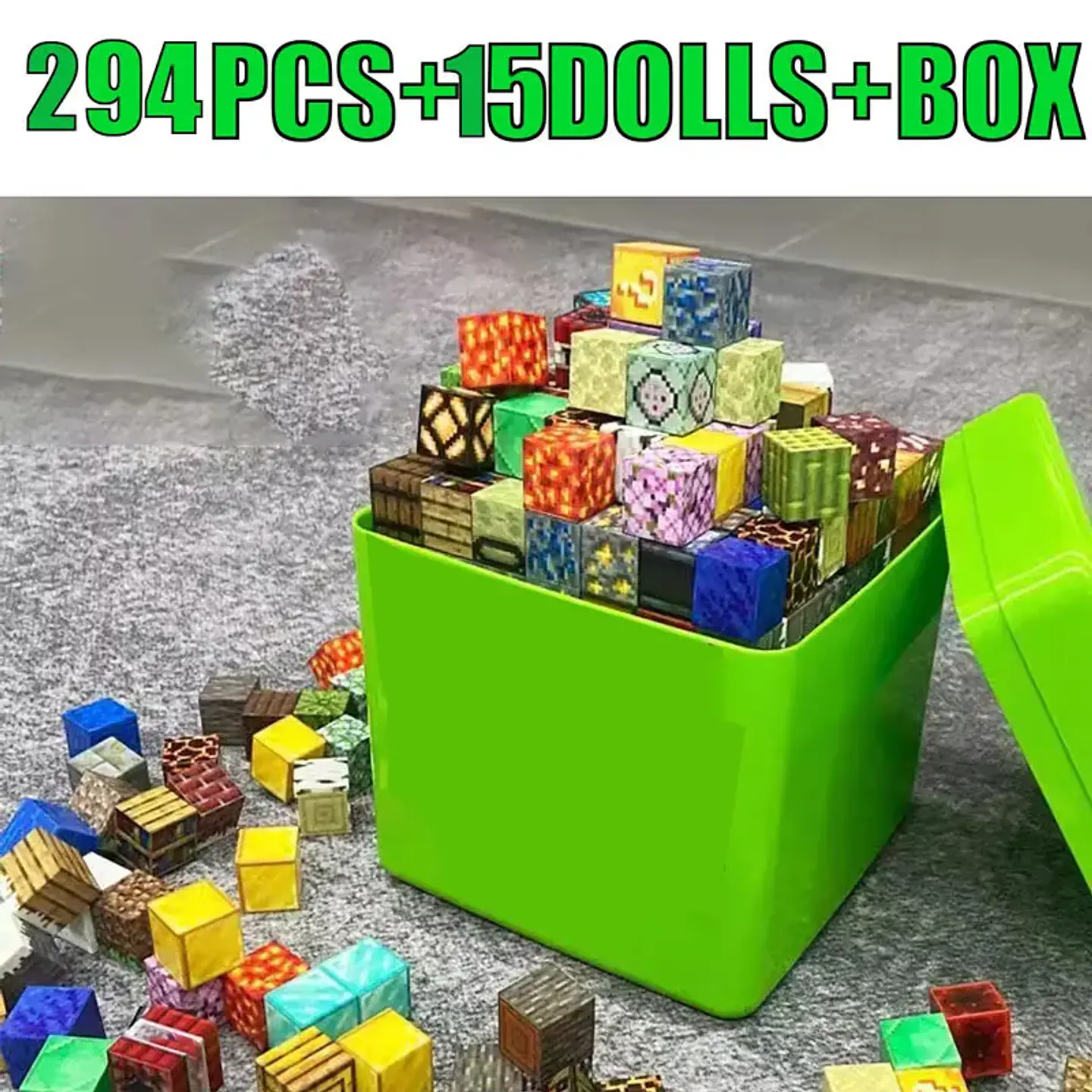 Magnetic Block World Set – Montessori Sensory 9