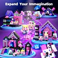 Magnetic Castle Villa Block Set – 6-Side STEM - thumbnail 5