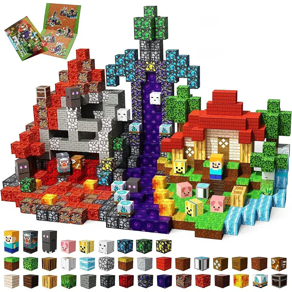 Magnetic Ender Sword Block Set – Mine World 1