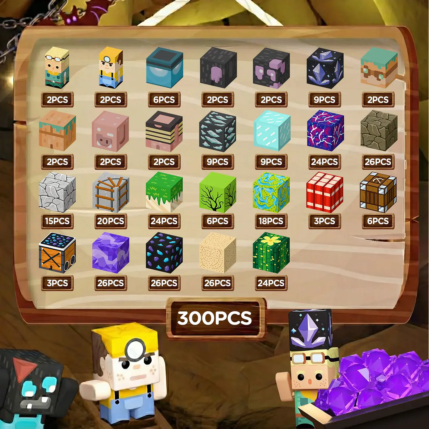 Magnetic Ender Sword Block Set – Mine World 12