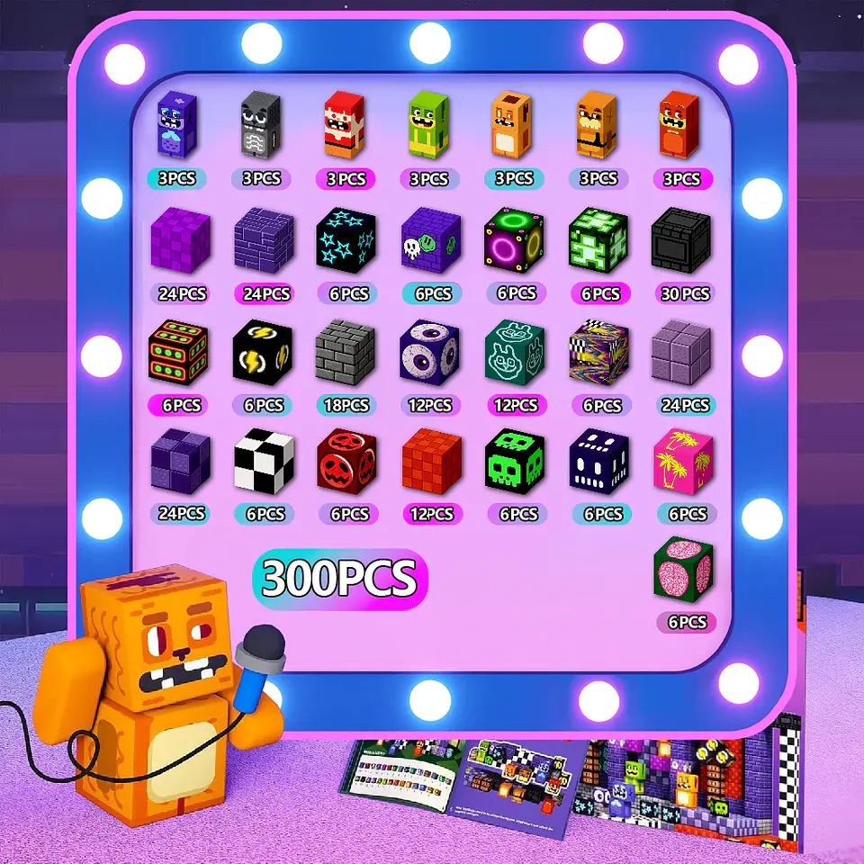Magnetic Ender Sword Block Set – Mine World 31