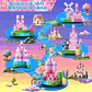 Princess Castle Magnetic Block Set – 96 Pieces - thumbnail 3
