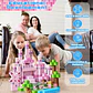 Princess Castle Magnetic Block Set – 96 Pieces - thumbnail 5