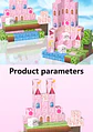 Princess Castle Magnetic Block Set – 96 Pieces - thumbnail 14