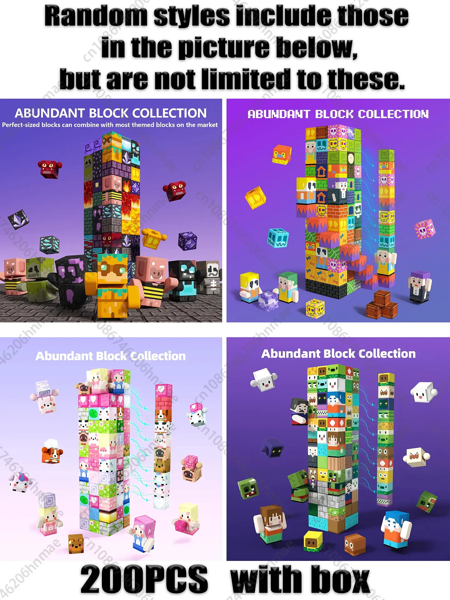 Magnetic Castle Cube Set II – Mine World 11