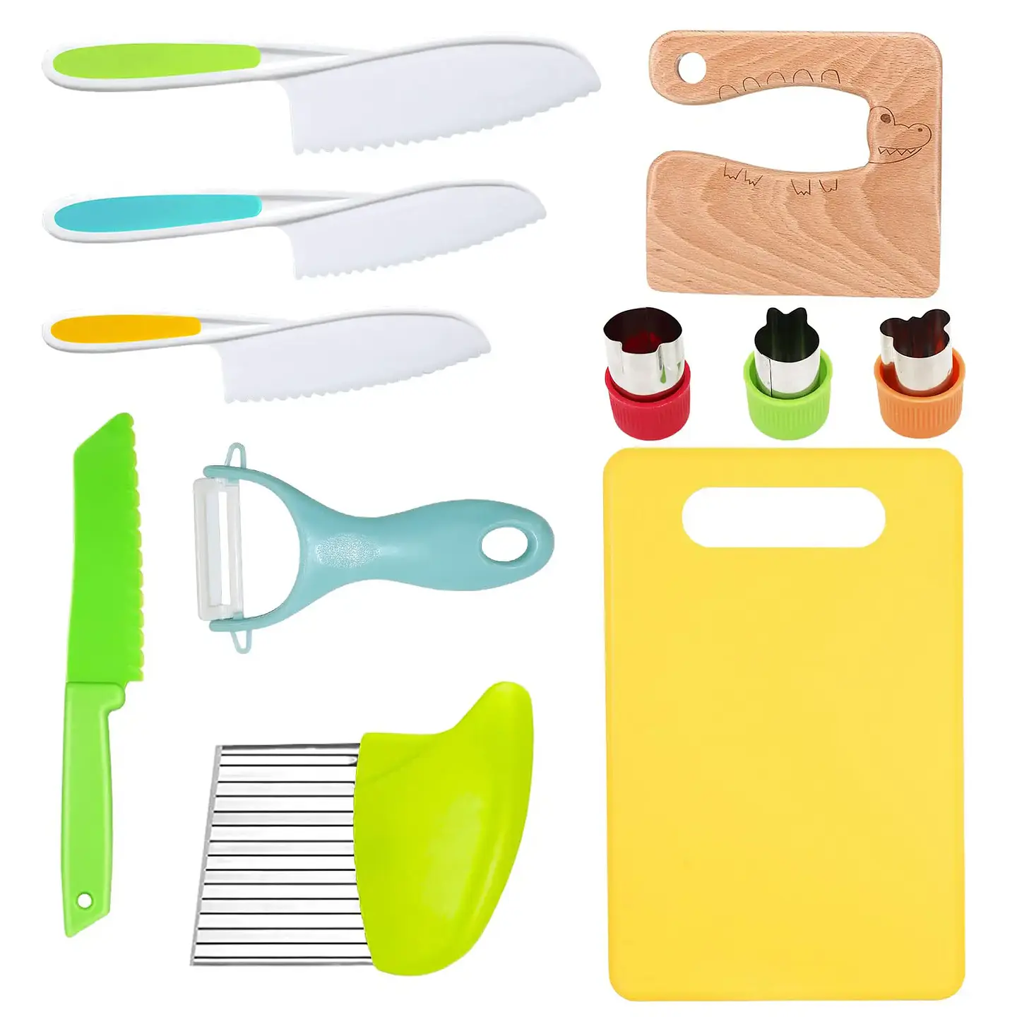 Montessori Kids Cooking Set – Safe Knives 1