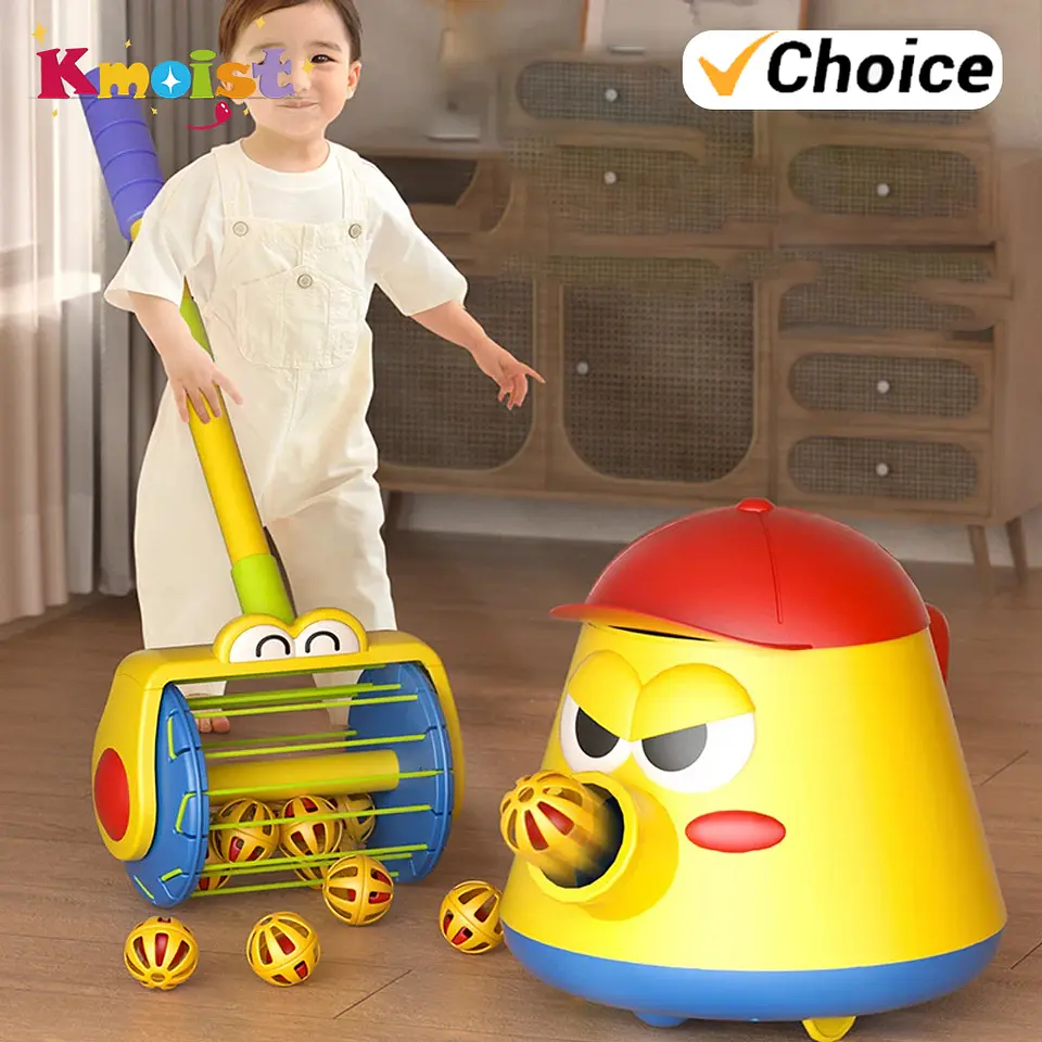 Montessori Bell Ball Launcher – Coordination Toy 1
