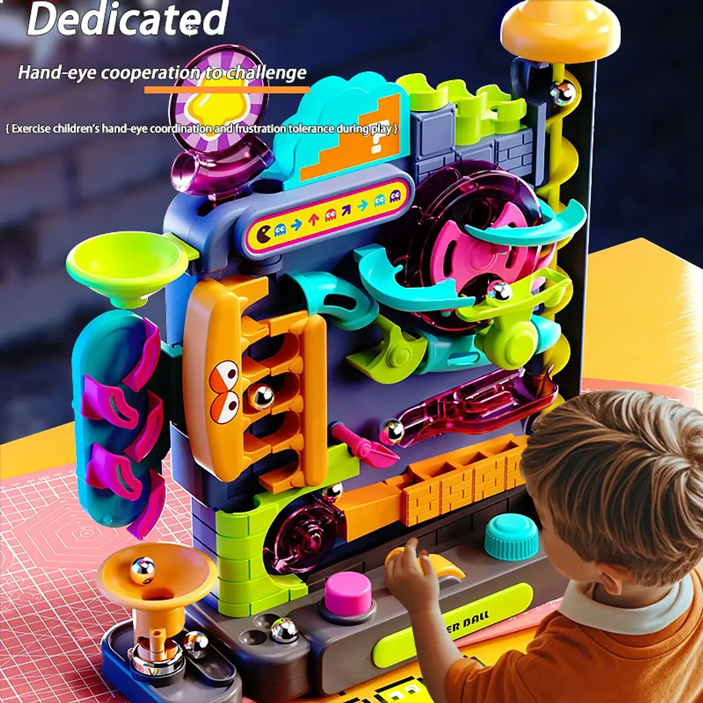 Multi-Layer Track Ball Adventure Game 1
