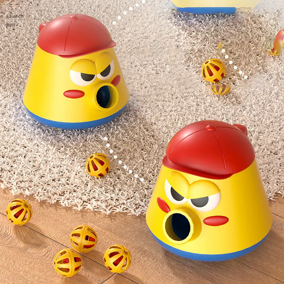 Montessori Bell Ball Launcher – Coordination Toy 3