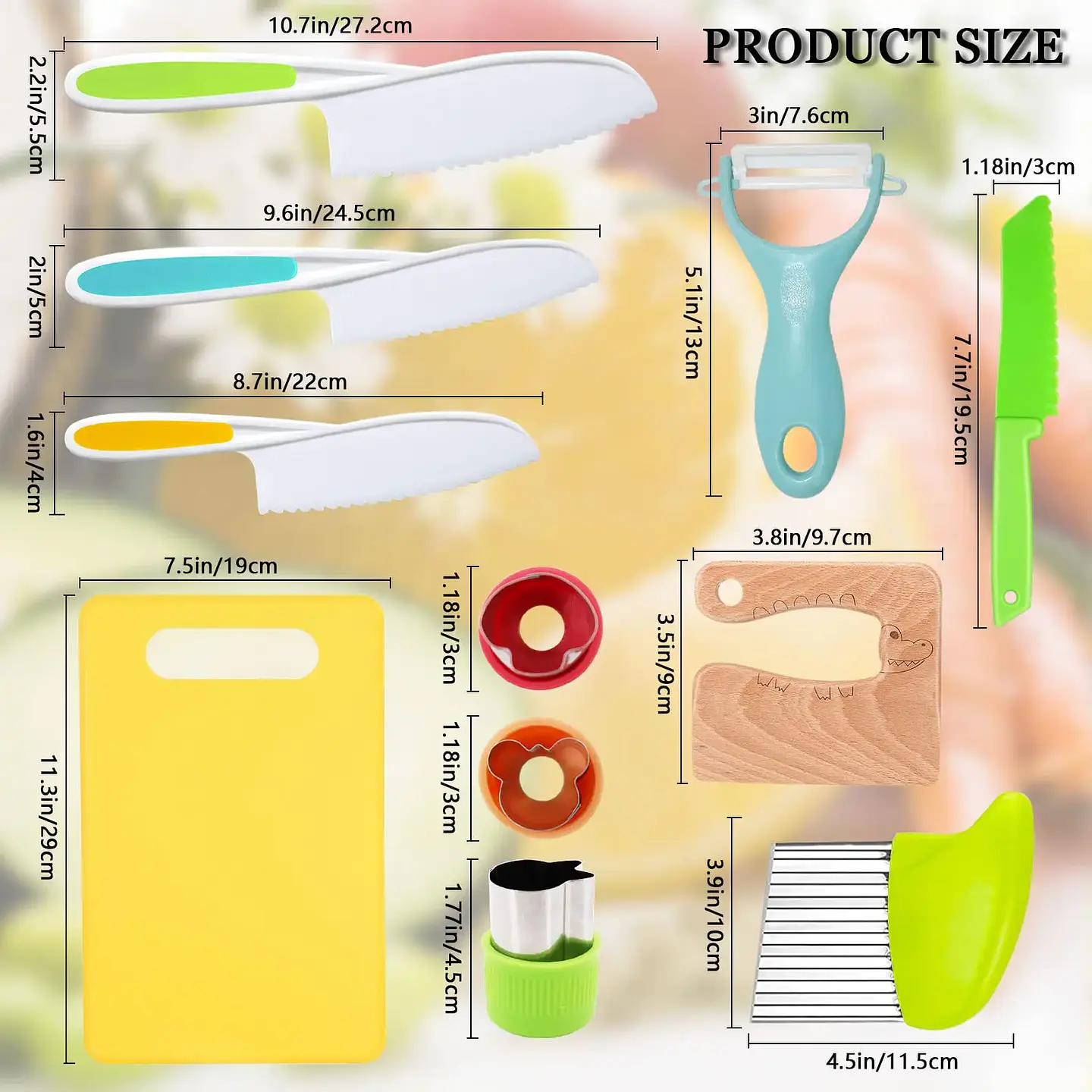 Montessori Kids Cooking Set – Safe Knives 5