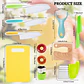Montessori Kids Cooking Set – Safe Knives - thumbnail 5