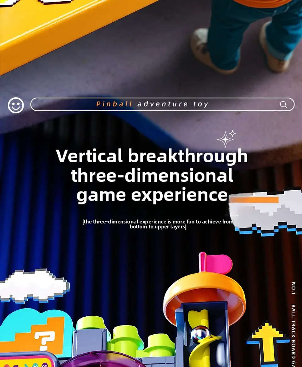 Multi-Layer Track Ball Adventure Game 7