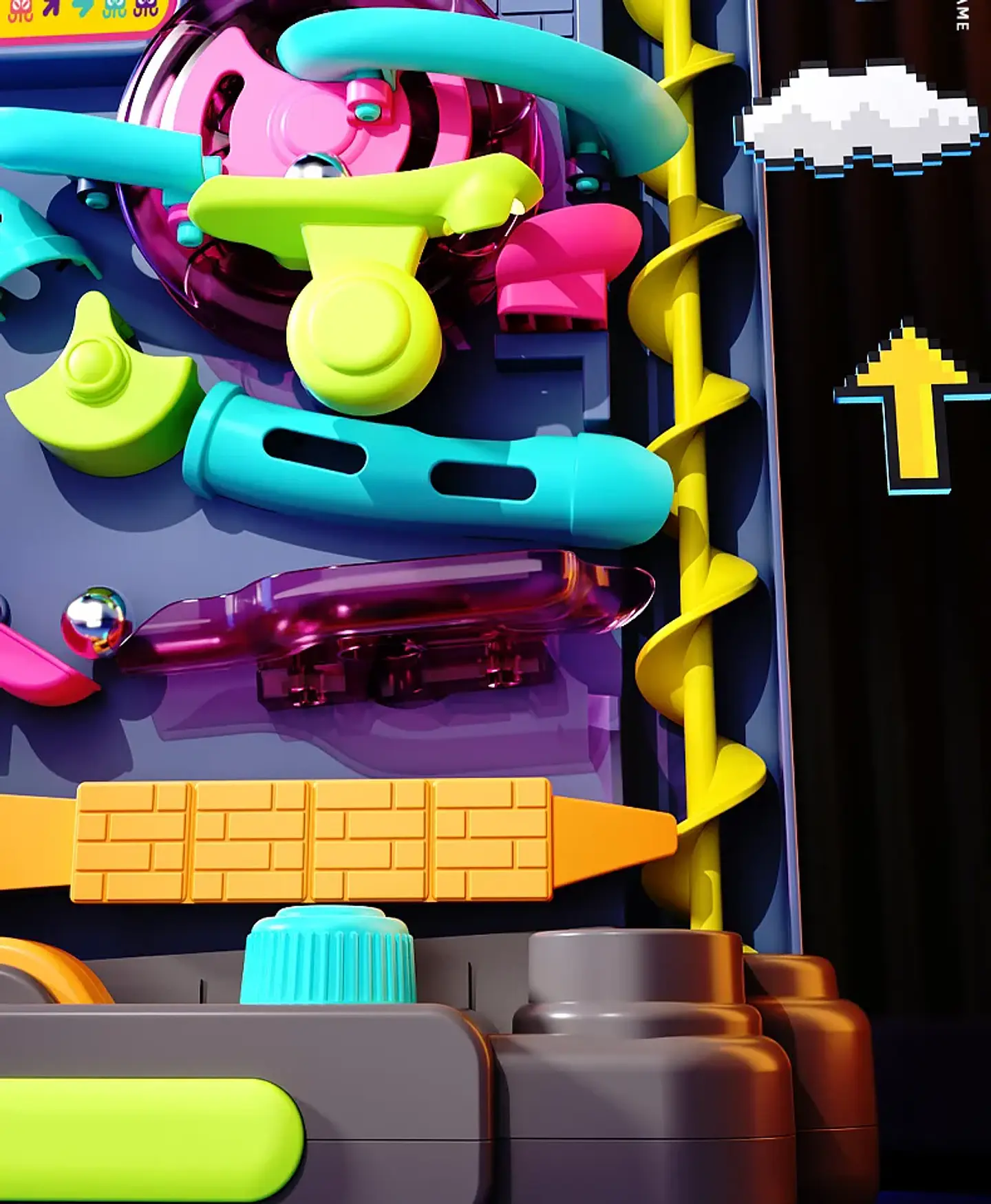 Multi-Layer Track Ball Adventure Game 8