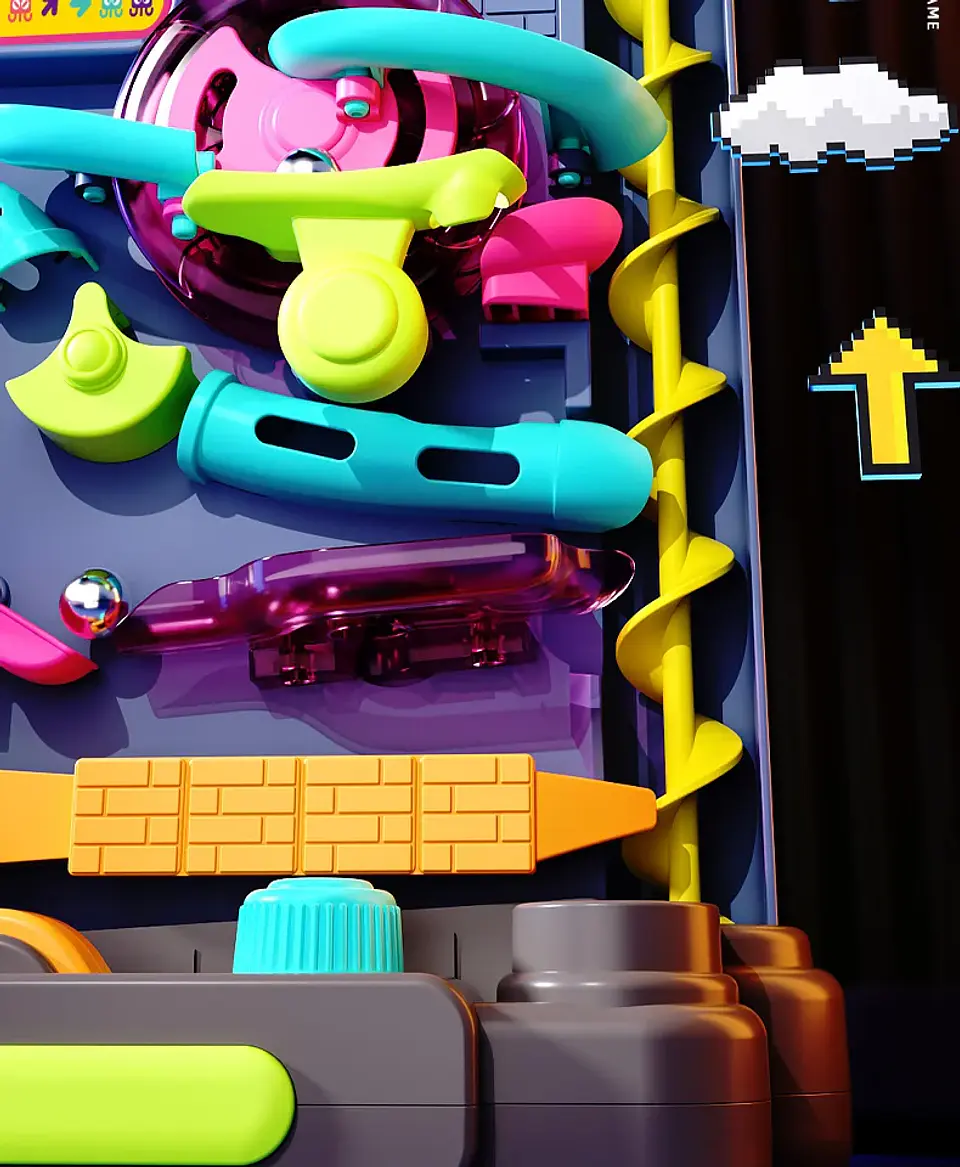 Multi-Layer Track Ball Adventure Game 8