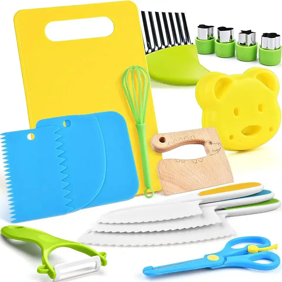 Montessori Kids Cooking Set – Safe Knives 8