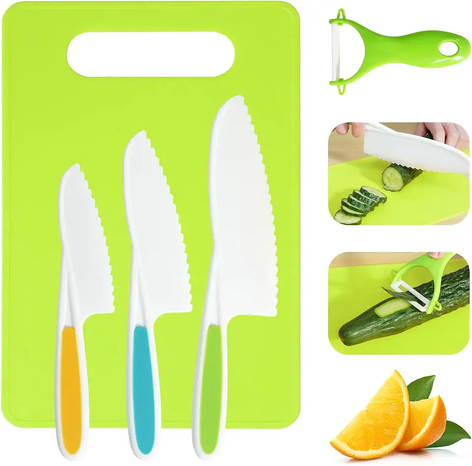 Montessori Kids Cooking Set – Safe Knives 9