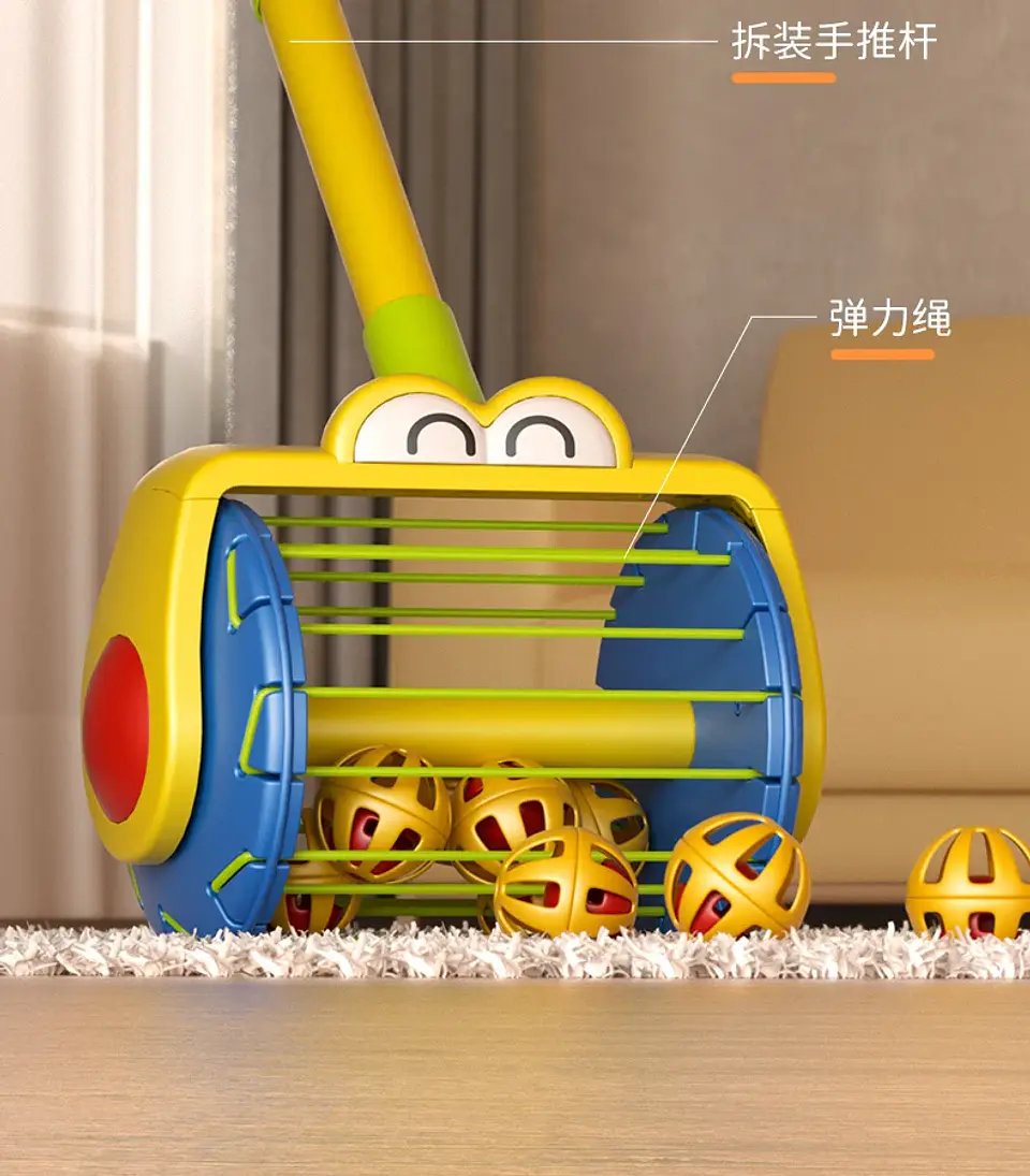 Montessori Bell Ball Launcher – Coordination Toy 10