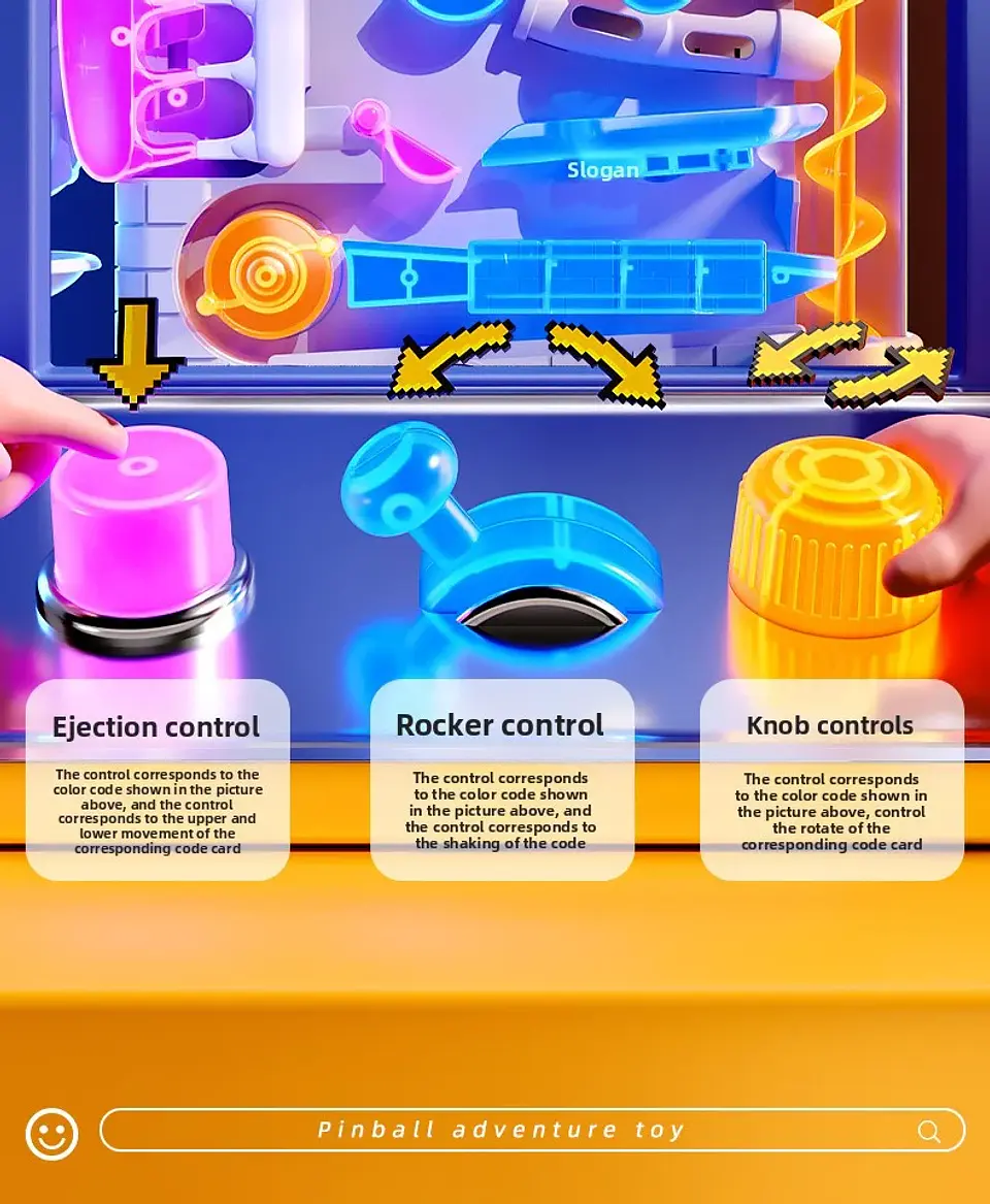 Multi-Layer Track Ball Adventure Game 10