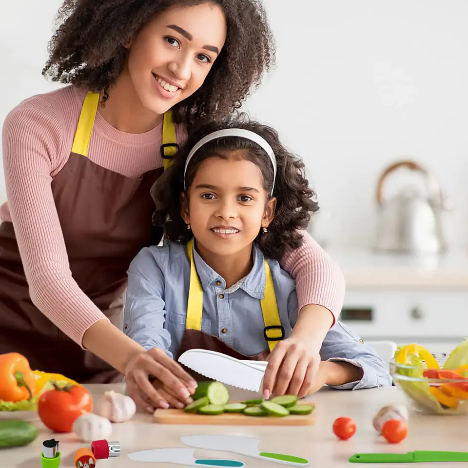 Montessori Kids Cooking Set – Safe Knives 12