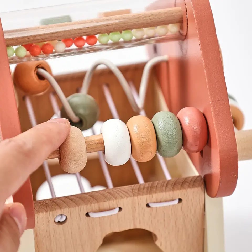 Montessori Mushroom Stacking Puzzle – 5-in-1 16