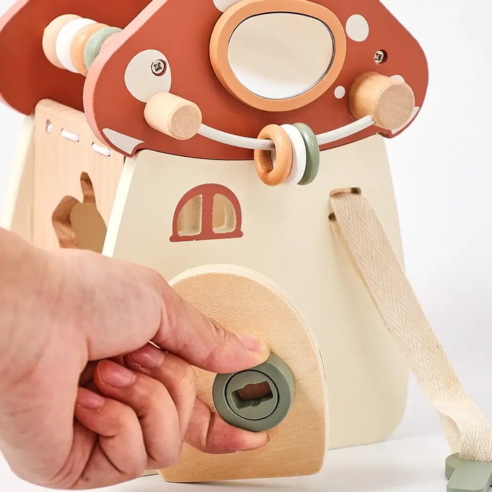 Montessori Mushroom Stacking Puzzle – 5-in-1 18