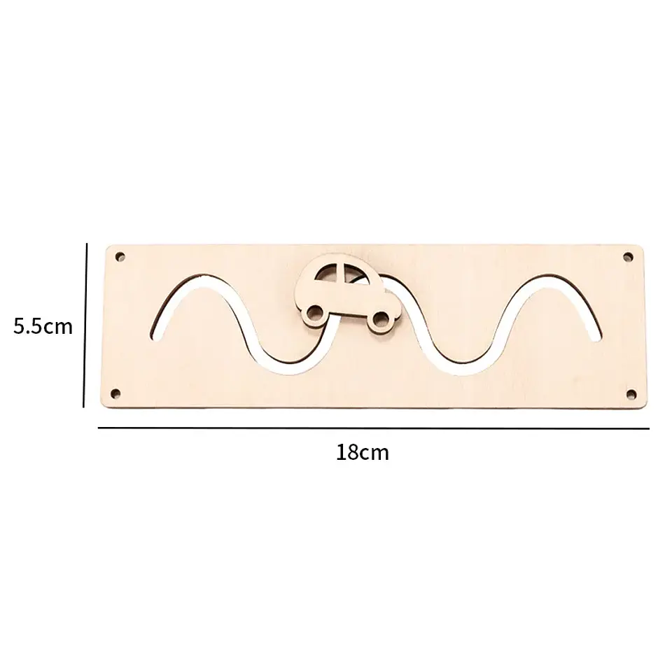 Montessori Busy Board Accessories – Sensory Play 31