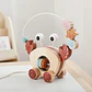 Montessori Wooden Pull Toy – Beads & Life Skills - thumbnail 2