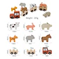 Montessori Wooden Pull Toy – Beads & Life Skills - thumbnail 4