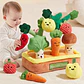 Plush Carrot Pulling Toy – Montessori Sensory Play - thumbnail 2