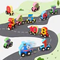 Magnetic Wooden Train Set – Letters & Numbers - thumbnail 2