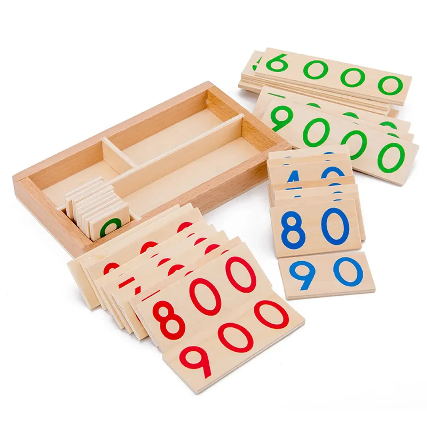 Montessori Wooden Math Set – Geometry & Fractions 7