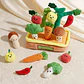 Plush Carrot Pulling Toy – Montessori Sensory Play - thumbnail 7