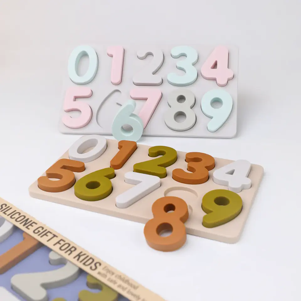 3D Silicone ABC Puzzle – Letter Matching Board 2