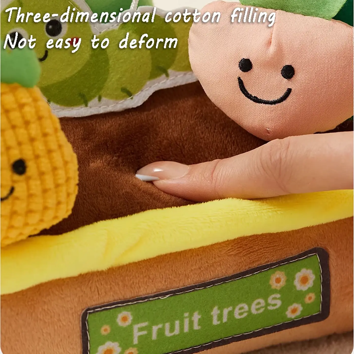 Plush Carrot Pulling Toy – Montessori Sensory Play 9