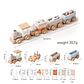 Montessori Wooden Pull Toy – Beads & Life Skills - thumbnail 9