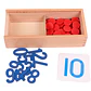 Montessori Wooden Math Set – Geometry & Fractions - thumbnail 10