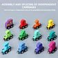 Wooden Magnetic Number Train – Early Learning Toy - thumbnail 4