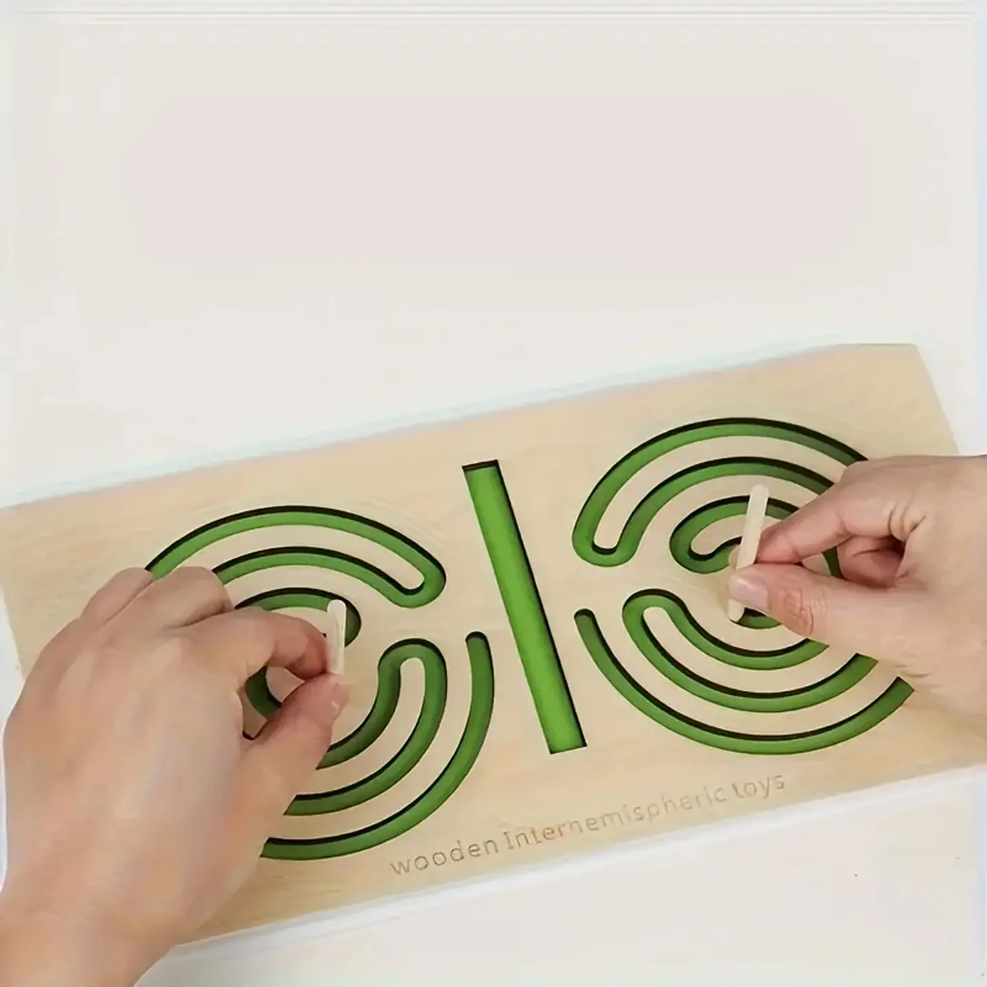 Bilateral Coordination Maze Toy – Wooden 10