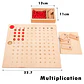 Montessori Wooden Math Set – Geometry & Fractions - thumbnail 12