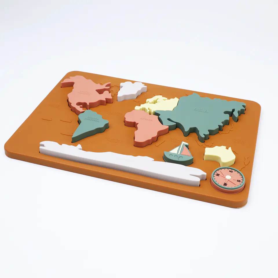 3D Silicone ABC Puzzle – Letter Matching Board 9