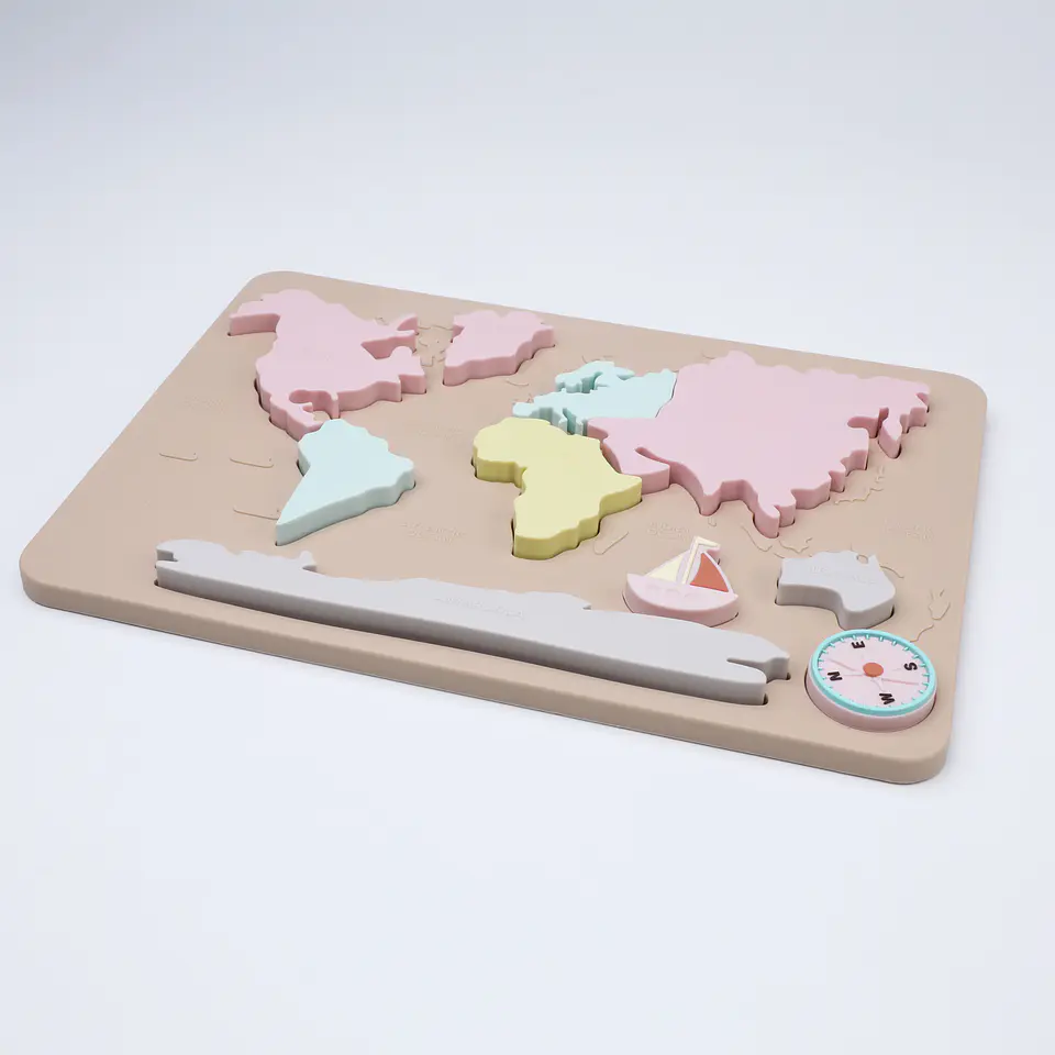 3D Silicone ABC Puzzle – Letter Matching Board 10